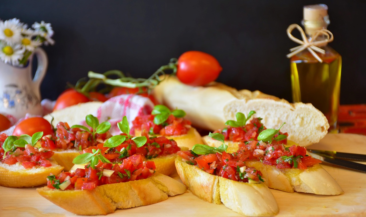 Pane con Pomodoro e Olio Extra Vergine di Oliva Verdeliss (EVOO)