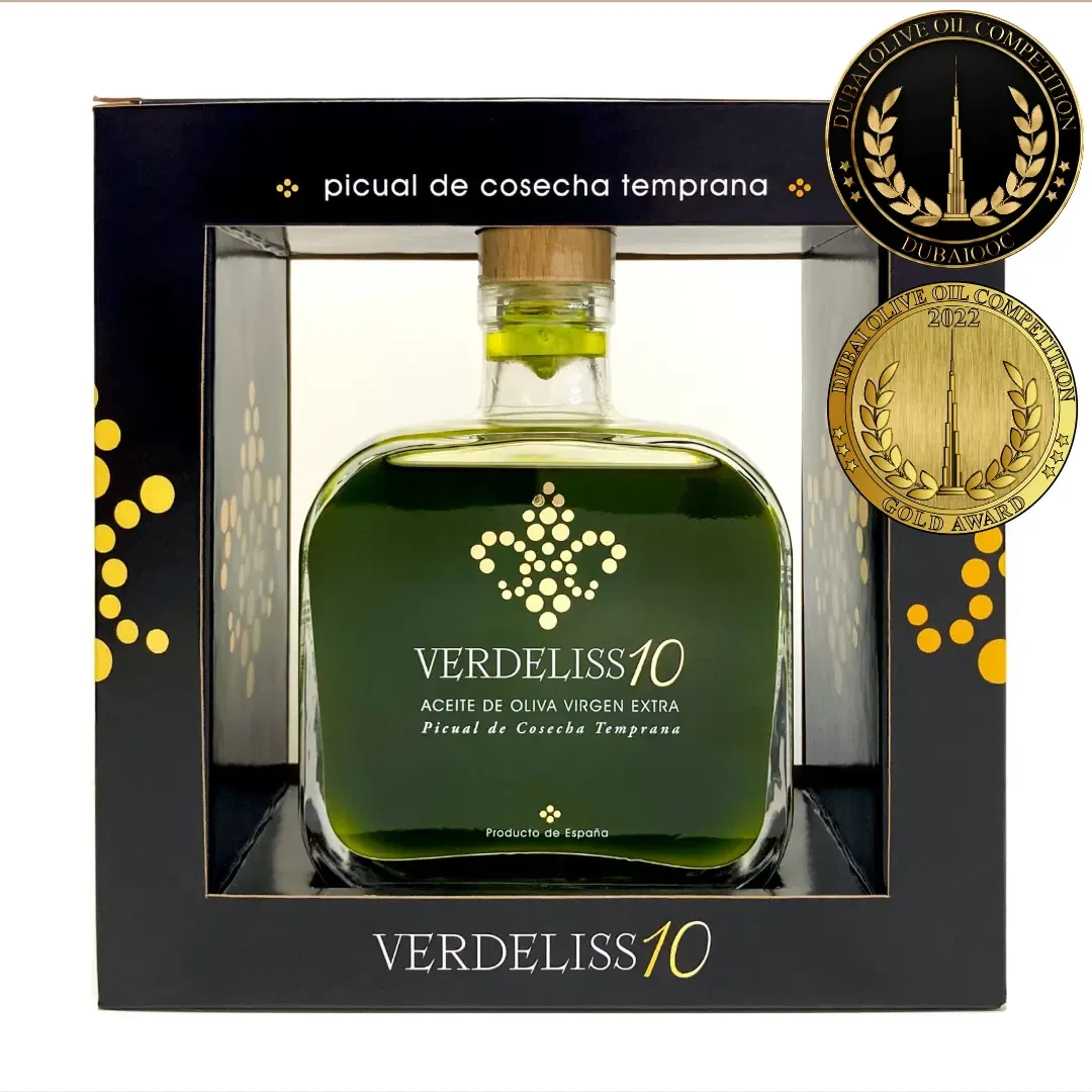 Aceite de oliva virgen extra Picual cosecha temprana ( Edición Luxury Black)